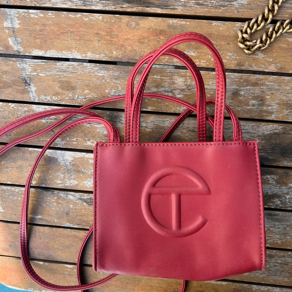 Telfar Oxblood Color Women's Bag